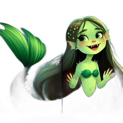 creature, concept art, fantasy art, 3d render transparent PNG cut-out