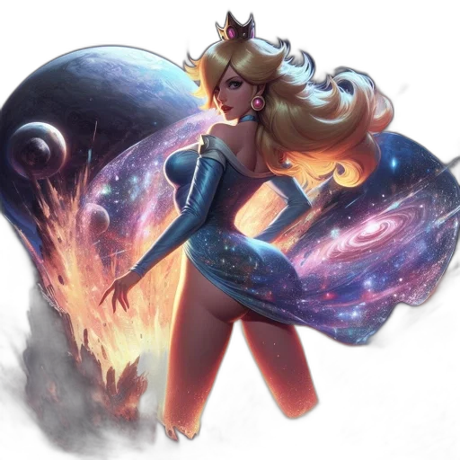 staff, dress, crown, concept art transparent PNG cut-out
