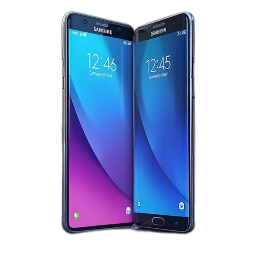 new, samsung, galaxy, flagship transparent PNG cut-out