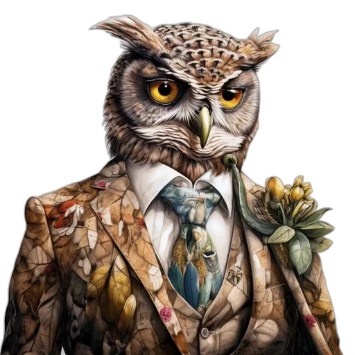 animal, jacket, jewelry, face transparent PNG cut-out