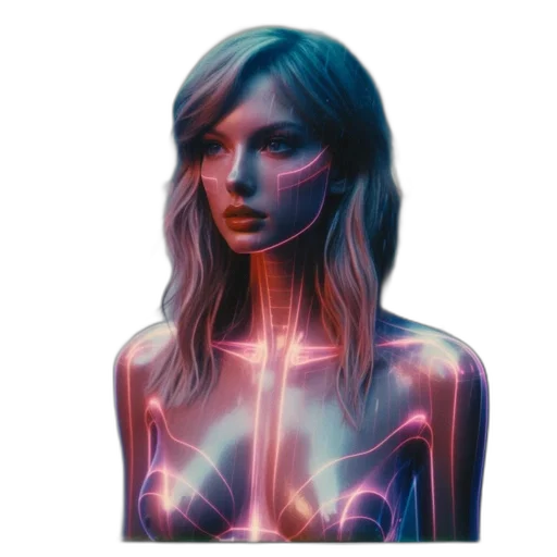 robot, face, jewelry, dress transparent PNG cut-out