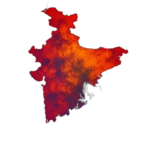 red, bihar, bangladesh, map transparent PNG cut-out