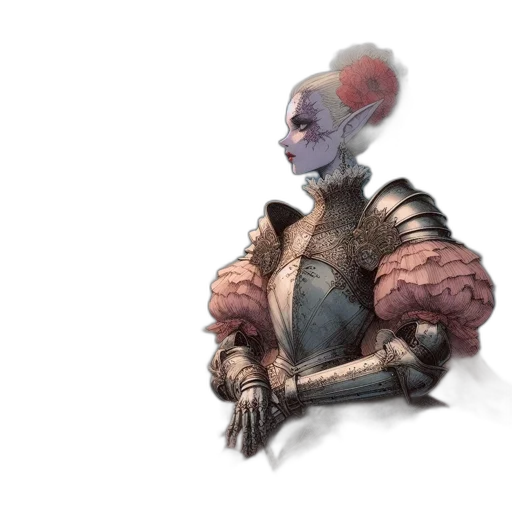 creature, staff, robot, mask transparent PNG cut-out
