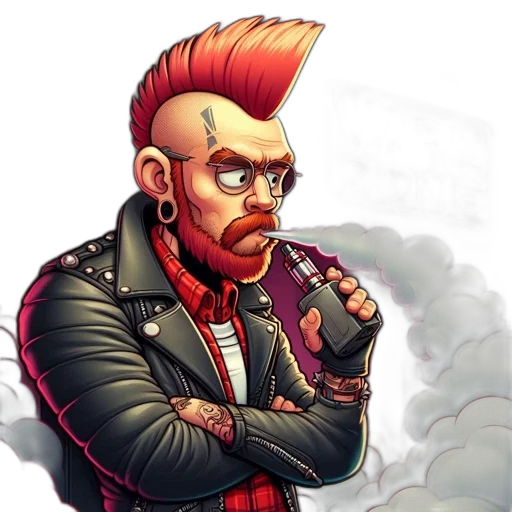 jacket, staff, concept art, comic book art transparent PNG cut-out
