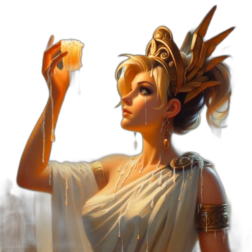 crown, dress, fantasy art, concept art transparent PNG cut-out