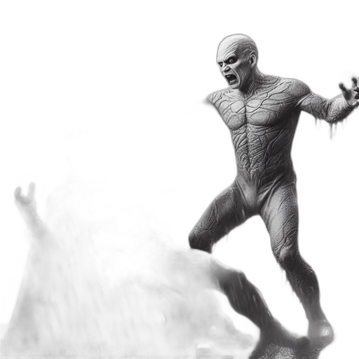 creature, robot, concept art, comic book art transparent PNG cut-out