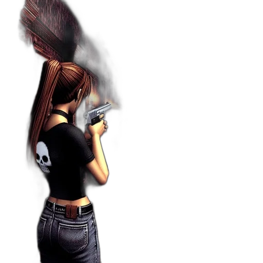 mask, weapon, robot, jacket transparent PNG cut-out