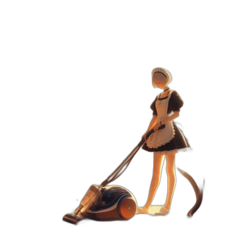 staff, dress, animal, shoes transparent PNG cut-out