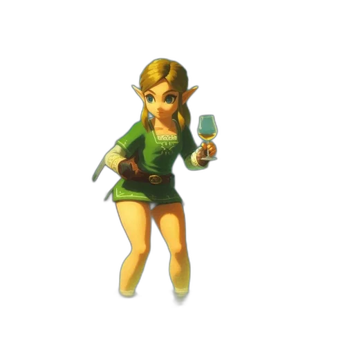staff, dress, bottle, weapon transparent PNG cut-out
