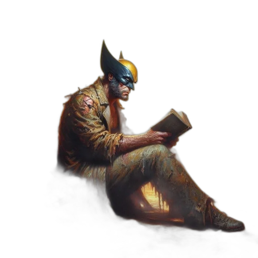 mask, comic book art, concept art, fantasy art transparent PNG cut-out