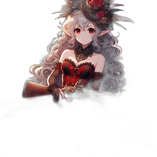 crown, staff, dress, dragon transparent PNG cut-out