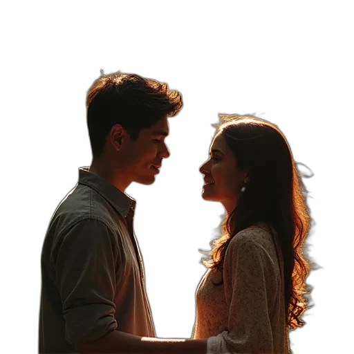 photorealistic, 3d render, fire, sunset transparent PNG cut-out