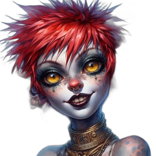face, jewelry, fantasy art, concept art transparent PNG cut-out