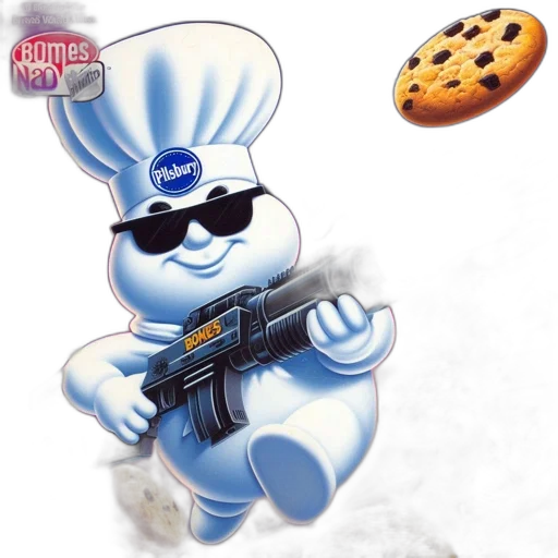 weapon, food, robot, animal transparent PNG cut-out