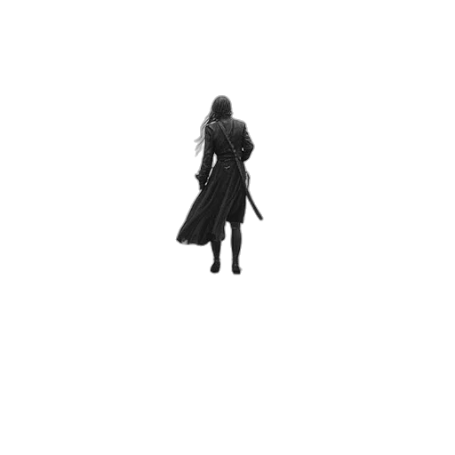 dress, sword, staff, weapon transparent PNG cut-out