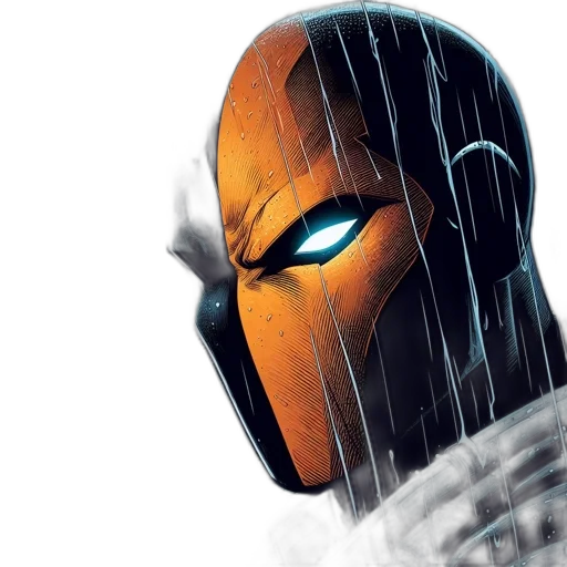 mask, robot, comic book art, concept art transparent PNG cut-out