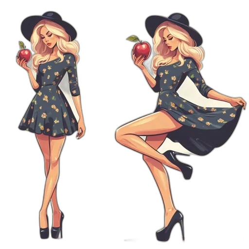 dress, concept art, pixel art, cartoon transparent PNG cut-out