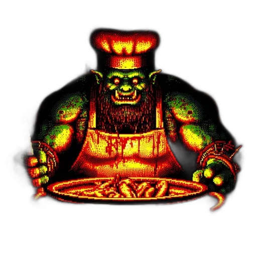 food, hat, staff, face transparent PNG cut-out