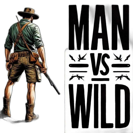 concept art, comic book art, man, explorer transparent PNG cut-out