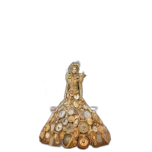 dress, crown, jewelry, bottle transparent PNG cut-out
