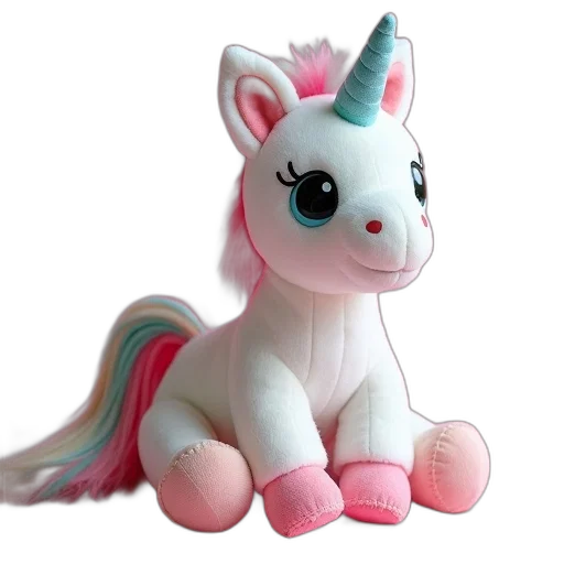 3d render, jellykids, stuffed, animal transparent PNG cut-out