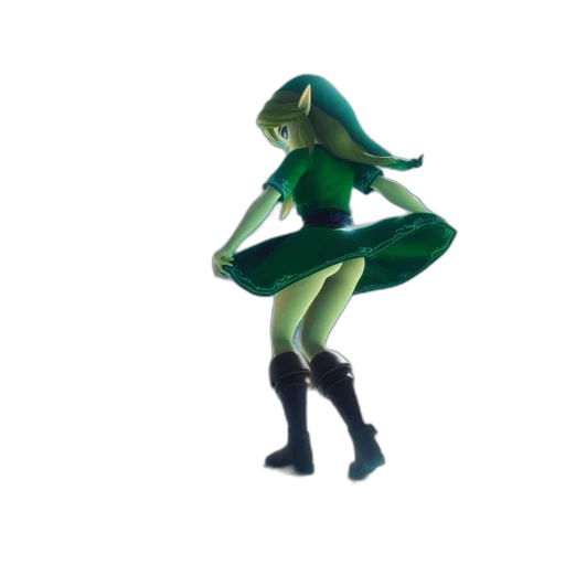 creature, mask, dragon, staff transparent PNG cut-out
