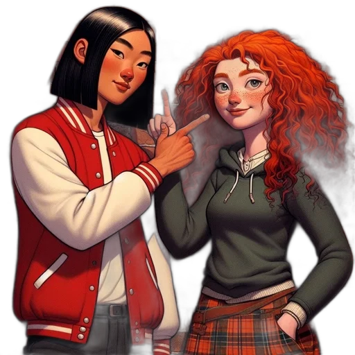jacket, concept art, comic book art, fantasy art transparent PNG cut-out