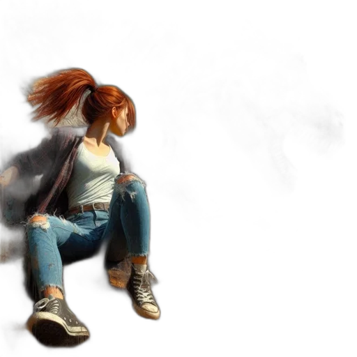 jacket, concept art, photorealistic, 3d render transparent PNG cut-out