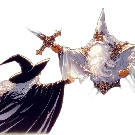 sword, staff, dragon, weapon transparent PNG cut-out