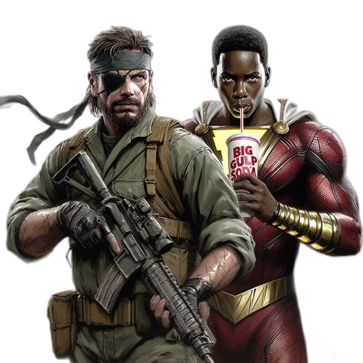 comic book art, concept art, pixel art, cartoon transparent PNG cut-out