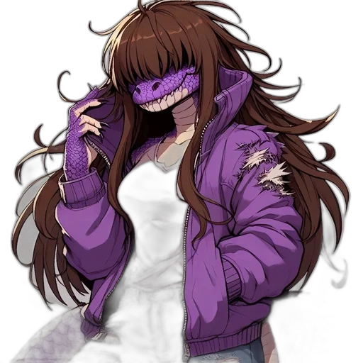 jacket, mask, creature, face transparent PNG cut-out