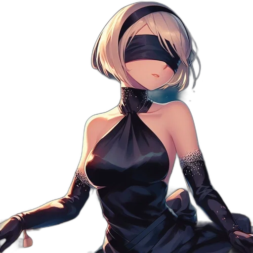 dress, mask, face, weapon transparent PNG cut-out