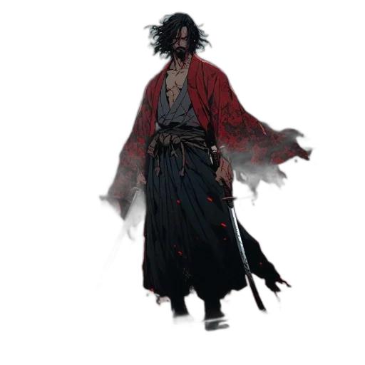 staff, jacket, concept art, fantasy art transparent PNG cut-out