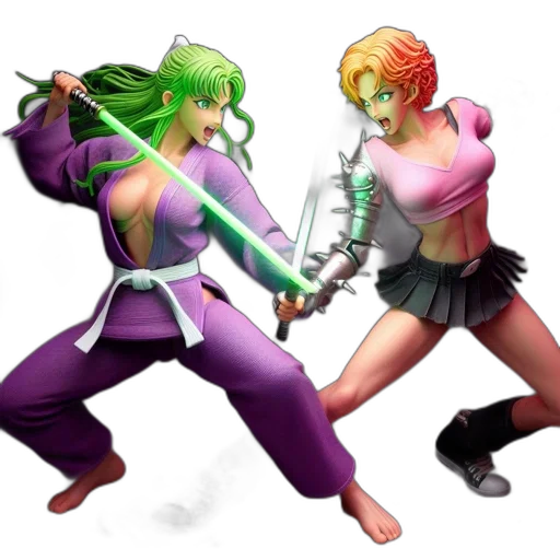 concept art, fantasy art, pixel art, 3d render transparent PNG cut-out