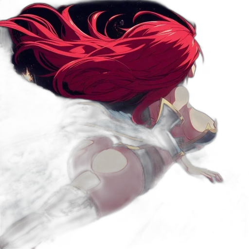 sword, weapon, hair, mask transparent PNG cut-out
