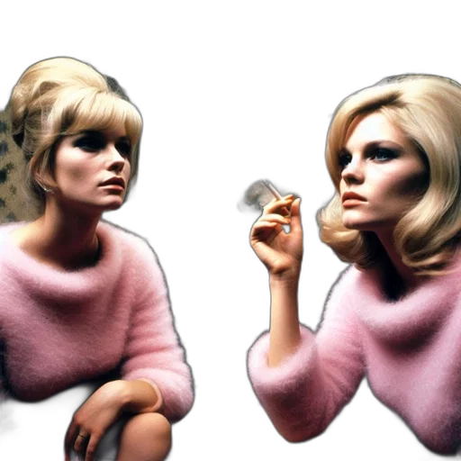face, hair, mask, photorealistic transparent PNG cut-out