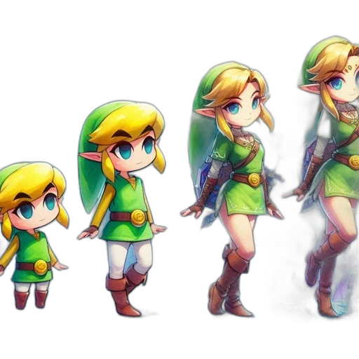concept art, pixel art, 3d render, fantasy art transparent PNG cut-out