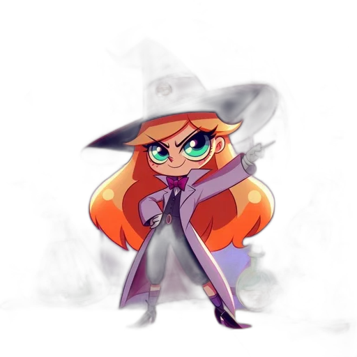 staff, hat, dress, jacket transparent PNG cut-out