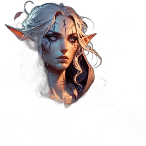 dragon, face, staff, mask transparent PNG cut-out