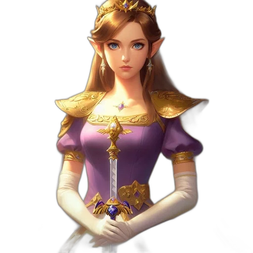 crown, dress, staff, jewelry transparent PNG cut-out