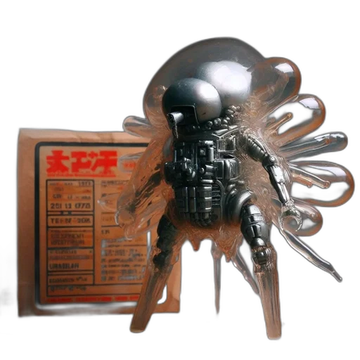 robot, creature, weapon, concept art transparent PNG cut-out