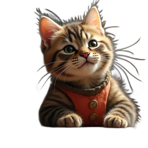 staff, animal, photorealistic, concept art transparent PNG cut-out