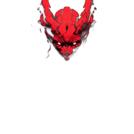 dragon, mask, creature, face transparent PNG cut-out