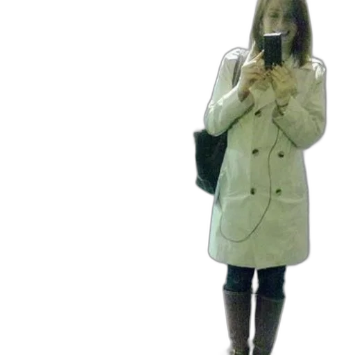 jacket, dress, staff, umbrella transparent PNG cut-out