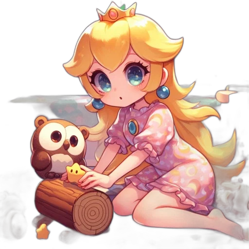 staff, crown, dress, weapon transparent PNG cut-out