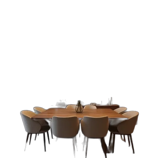 furniture, staff, food, 3d render transparent PNG cut-out