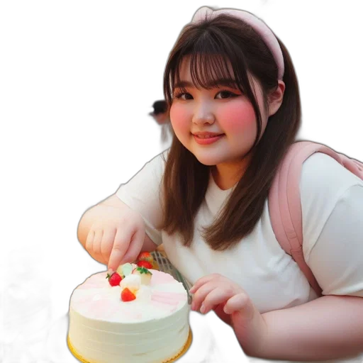 food, face, creature, dress transparent PNG cut-out