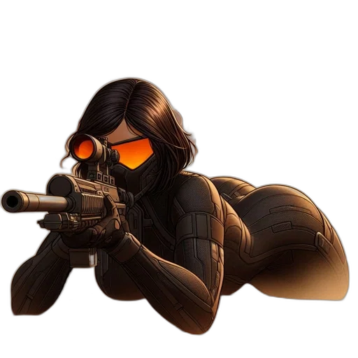 weapon, concept art, comic book art, pixel art transparent PNG cut-out