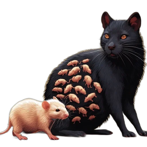 animal, jacket, creature, hair transparent PNG cut-out