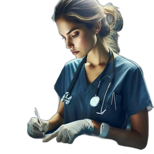 staff, jewelry, face, photorealistic transparent PNG cut-out